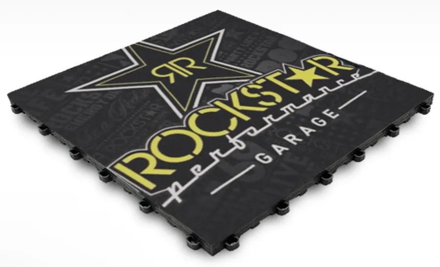 Graphictrax Pro tile printed with a custom graphic