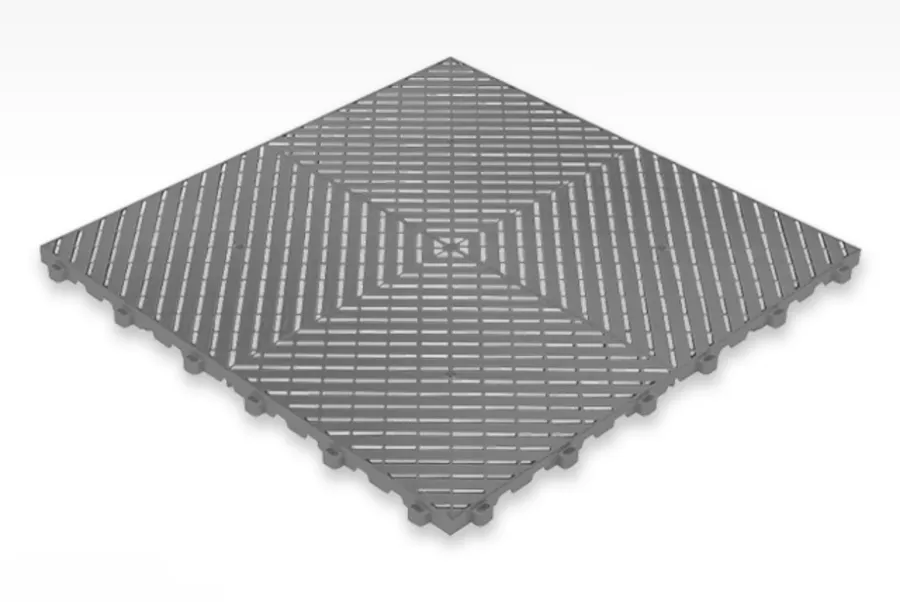Ribtrax Smooth Pro tile in grey